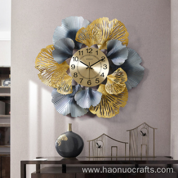 Wrought Iron Wall Clock Clocks Hangings Crafts Decoration